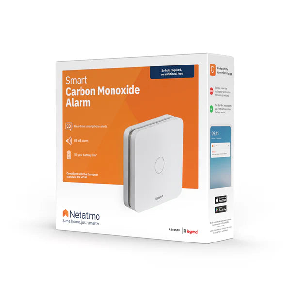 Détecteur de monoxyde de carbone connecté